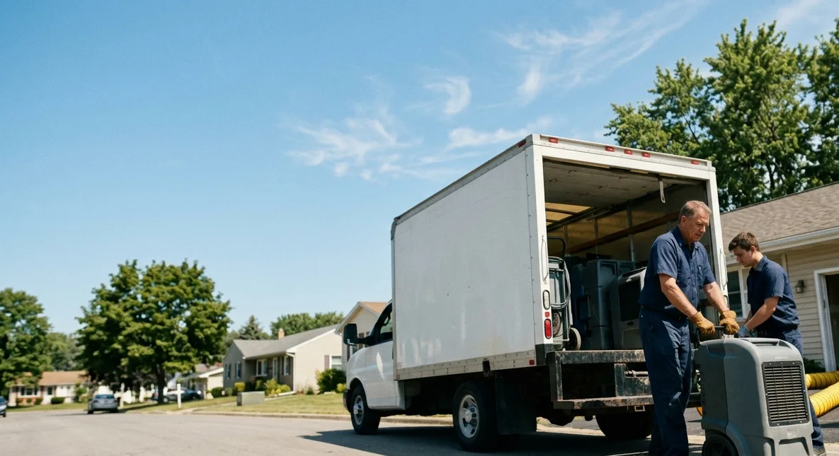 Water Damage Cleanup in Aurora, OH near me